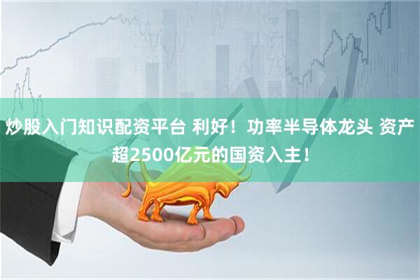 炒股入门知识配资平台 利好！功率半导体龙头 资产超2500亿元的国资入主！