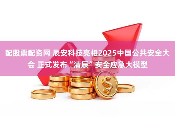 配股票配资网 辰安科技亮相2025中国公共安全大会 正式发布“清辰”安全应急大模型
